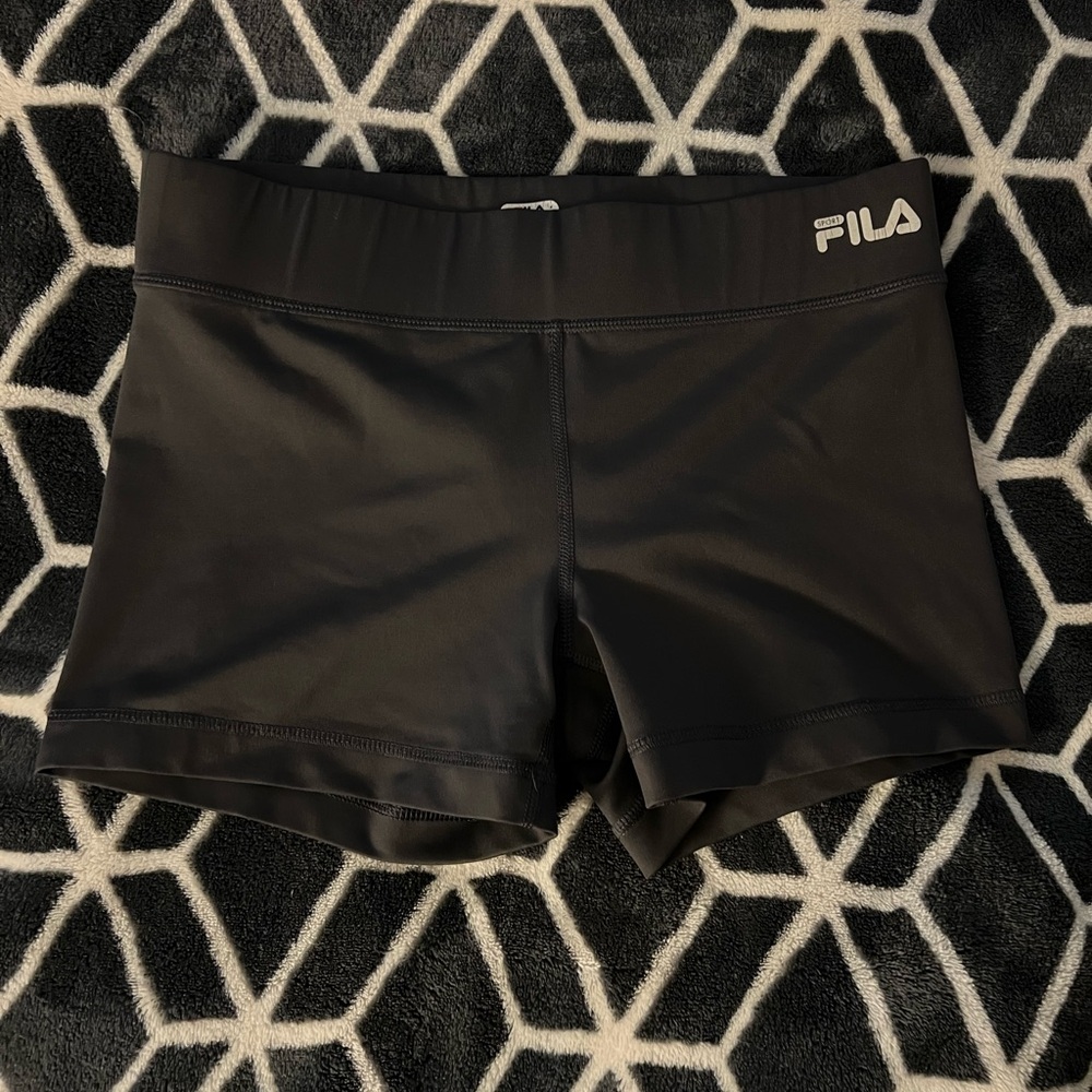 Grey Fila Running Shorts